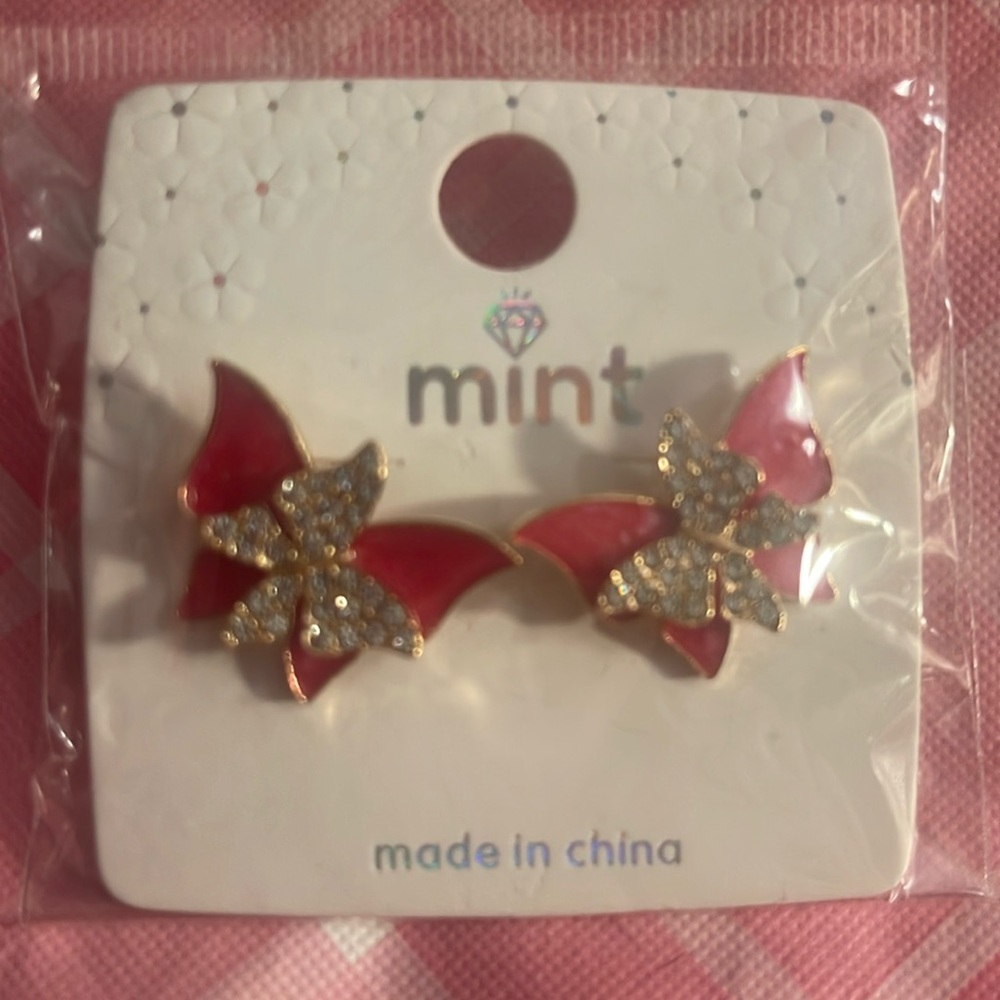 🎈SALE🎈🌸#88.BUTTERFLY EARRINGS🌸